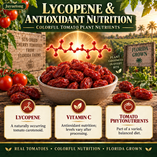 🔥 Premium Sun-Dried Cherry Tomatoes — 🍅 A Soft, Ruby-Red Fruit Snack for Active Everyday Living-Johnny
