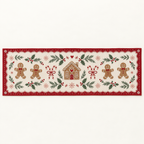 Gingerbread Christmas Table Runner