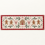 Gingerbread Christmas Table Runner